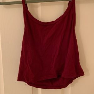 cropped “out from under” tank